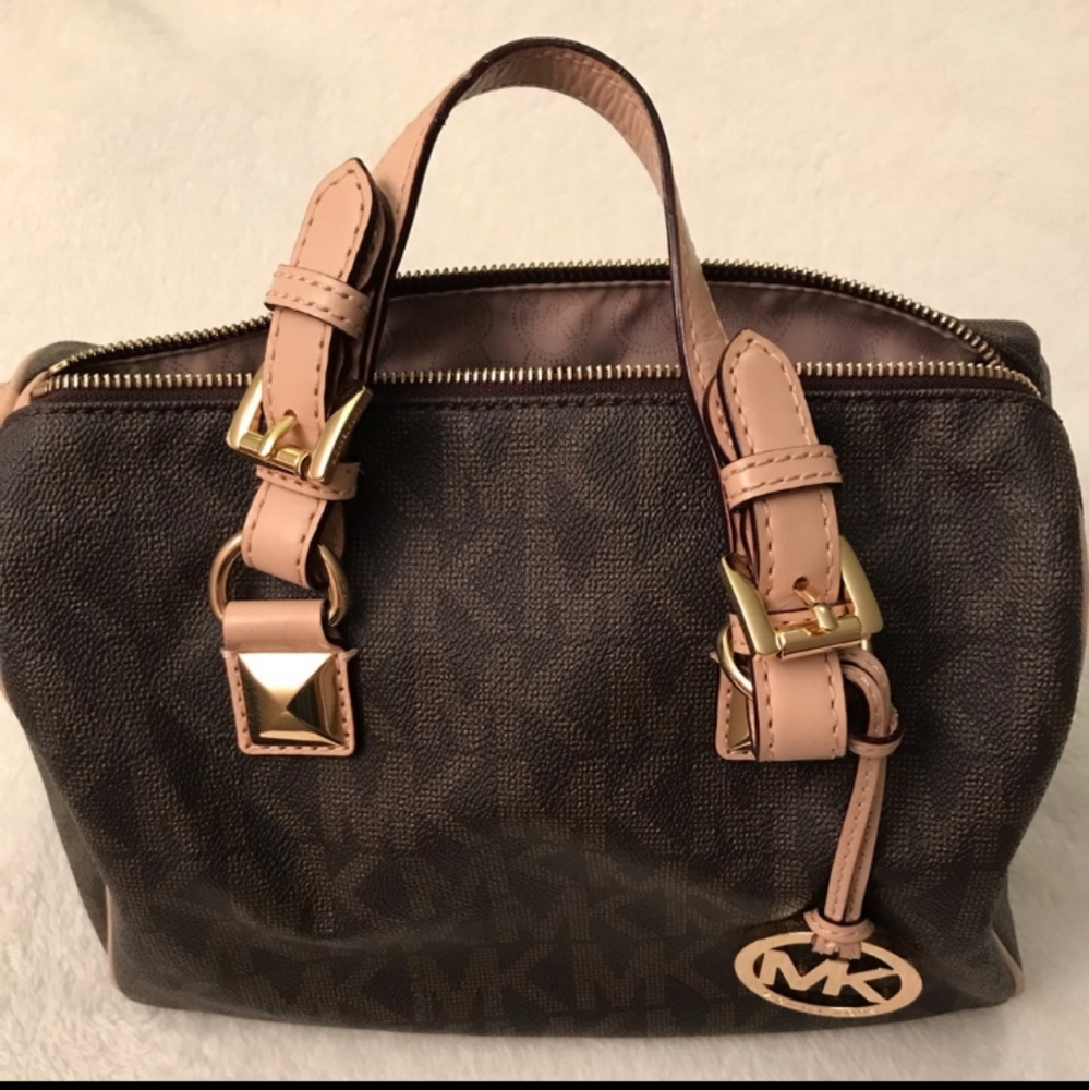 Michael Kors signature Grayson Satchel.